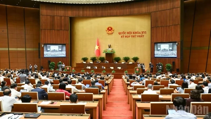 Thông cáo báo chí số 11, Kỳ họp thứ nhất, Quốc hội khóa XVI