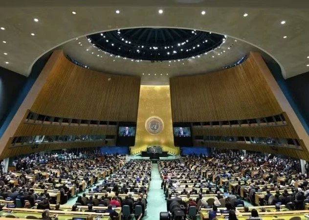 UN Secretary-General António Guterres delivers a speech at the opening ceremony of the General Debate of the 80th session of the United Nations General Assembly (UNGA) at UN headquarters in New York, September 23, 2025. (Photo: Xinhua)
