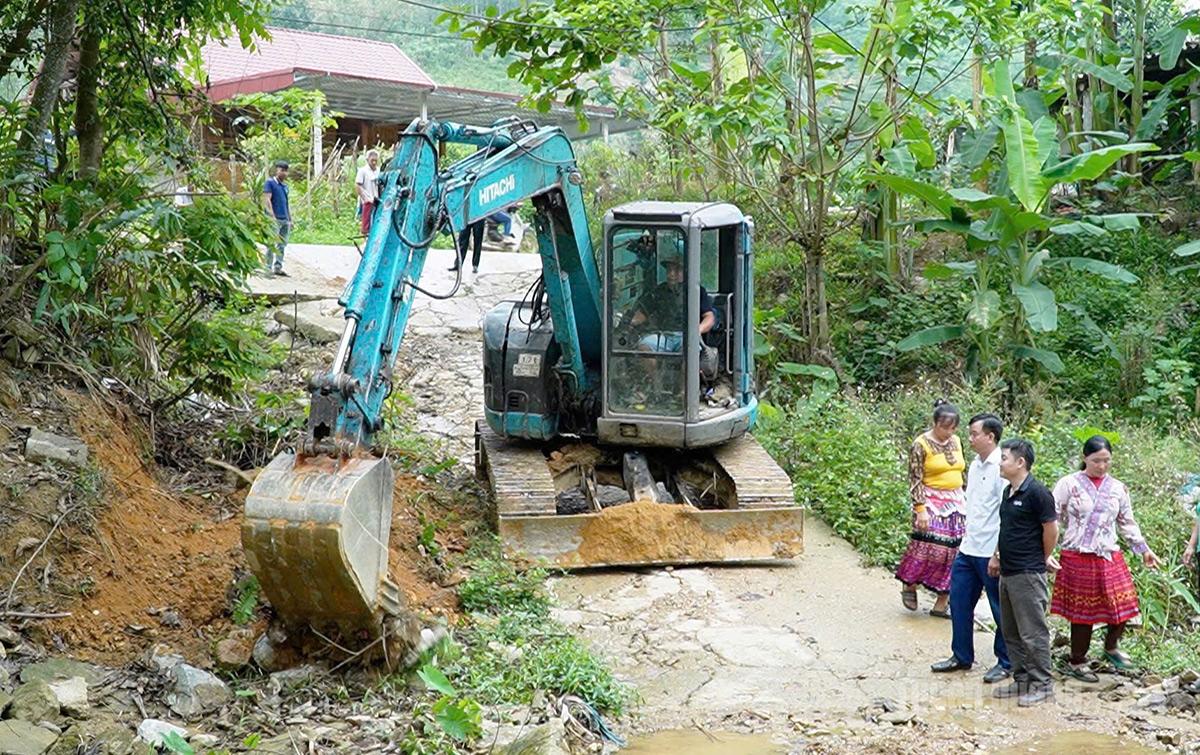 Khởi công xây dựng 2  cầu dân sinh Khuổi Mu thôn Nà Vơ và cầu Vằng Nho thôn Đồng Đi, xã Kiến Thiết.