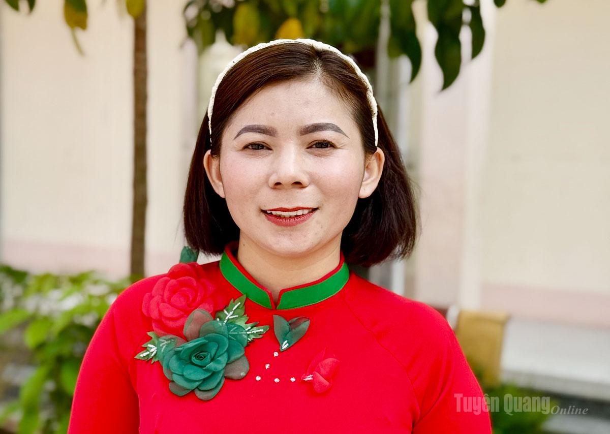 cô giáo 
Lưu Thị Thanh Nga, giáo viên chủ nhiệm lớp 3A, Trường 
Phổ thông Dân tộc bán trú Tiểu học Nấm Dẩn.