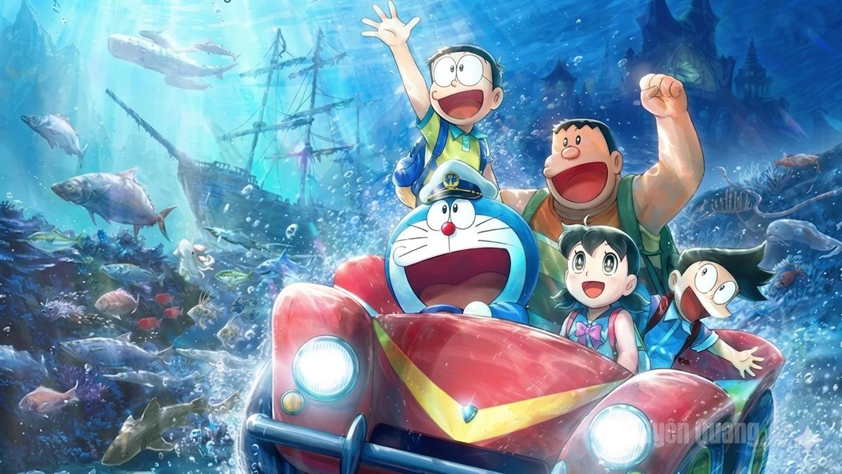 Bộ phim Doraemon: Nobita và lâu đài dưới đáy biển đang chiếm nhiều suất chiếu nhất tại các rạp trên địa bàn tỉnh.