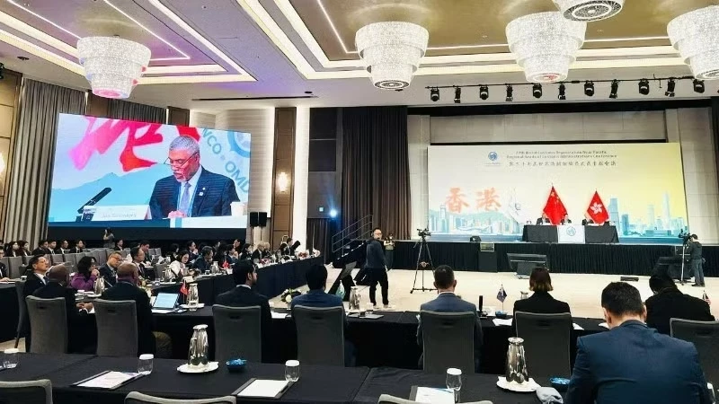 The 27th WCO Asia-Pacific Regional Heads of Customs Administrations Conference was held in Hong Kong, China.