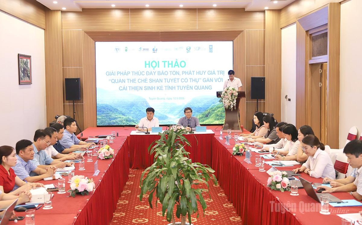 Quang cảnh hội thảo.