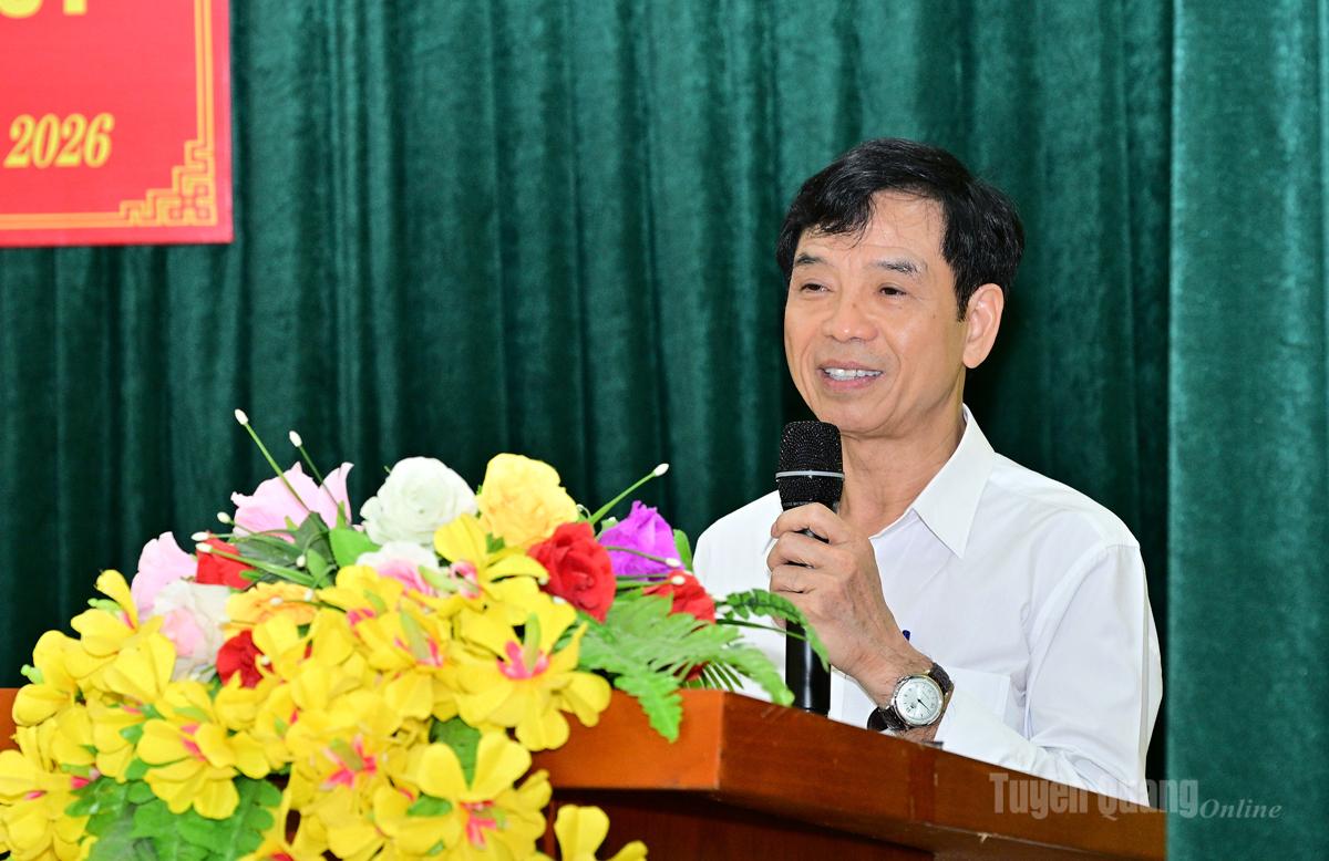 Nhà báo Nguyễn Thế Hòa, nguyên Phó Tổng Biên tập Báo Tuyên Quang, nguyên Phó Chủ tịch Hiệp hội Doanh nghiệp tỉnh được bầu giữ chức Chi hội trưởng Chi hội Văn học Tuyên Quang, nhiệm kỳ 2026-2031.