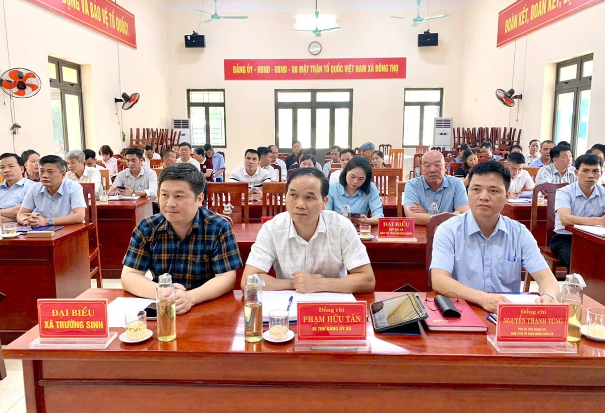 Các đại biểu dự Hội nghị triển khai kế hoạch, giải pháp phát triển vùng nguyên liệu dâu tằm giai đoạn 2026 – 2030.