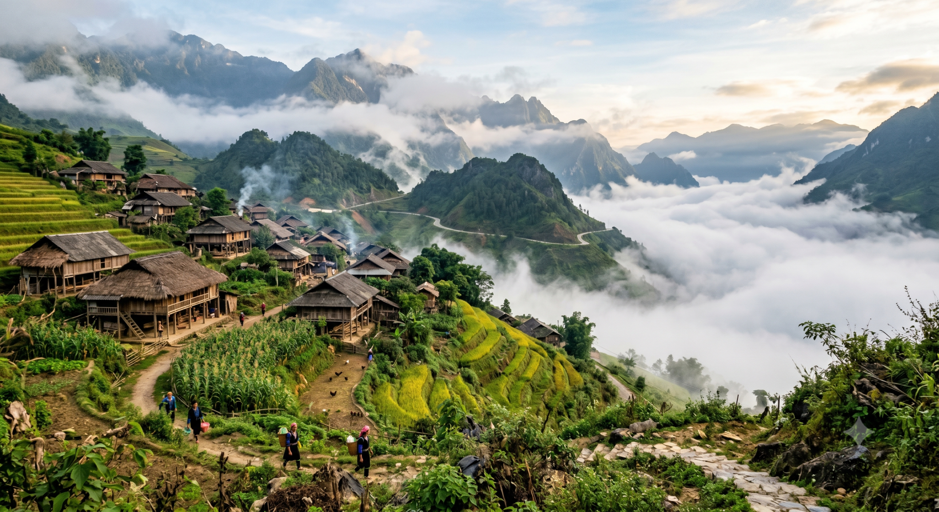 Cuộc sống nơi v&ugrave;ng cao