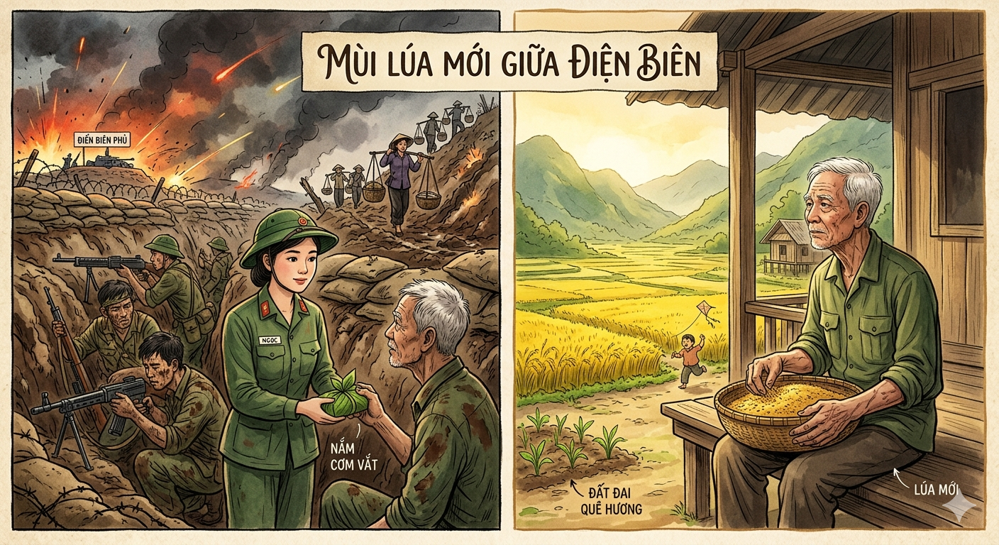 Truyện ngắn: Cơm vắt Điện Bi&ecirc;n
