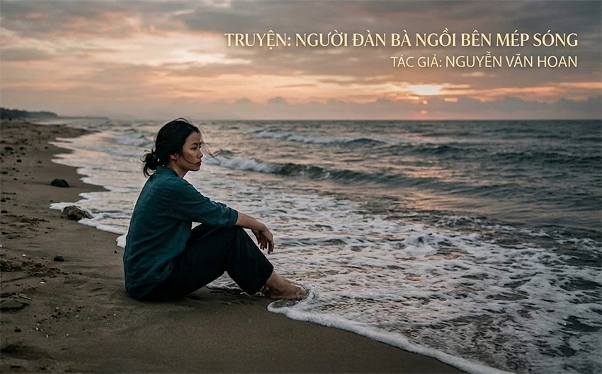 Truyện: Người đ&agrave;n b&agrave; ngồi b&ecirc;n m&eacute;p s&oacute;ng