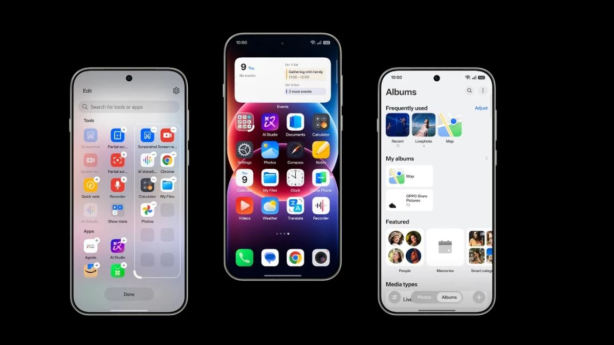 Find X9s có thể được nâng cấp đến  ColorOS 21