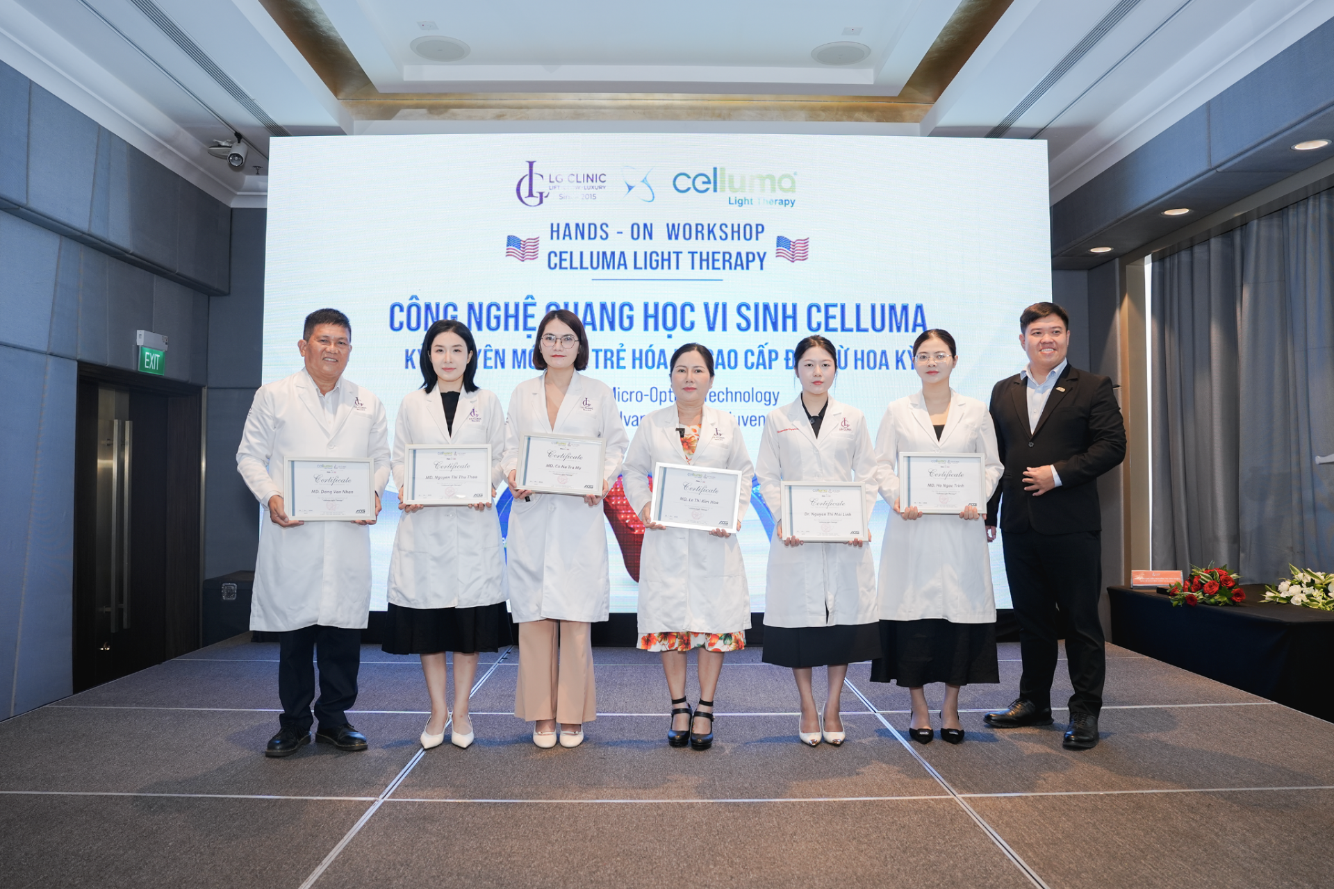 Celluma Light Therapy vinh danh LG Clinic là đơn vị sở hữu số lượng thiết bị Celluma dẫn đầu Việt Nam