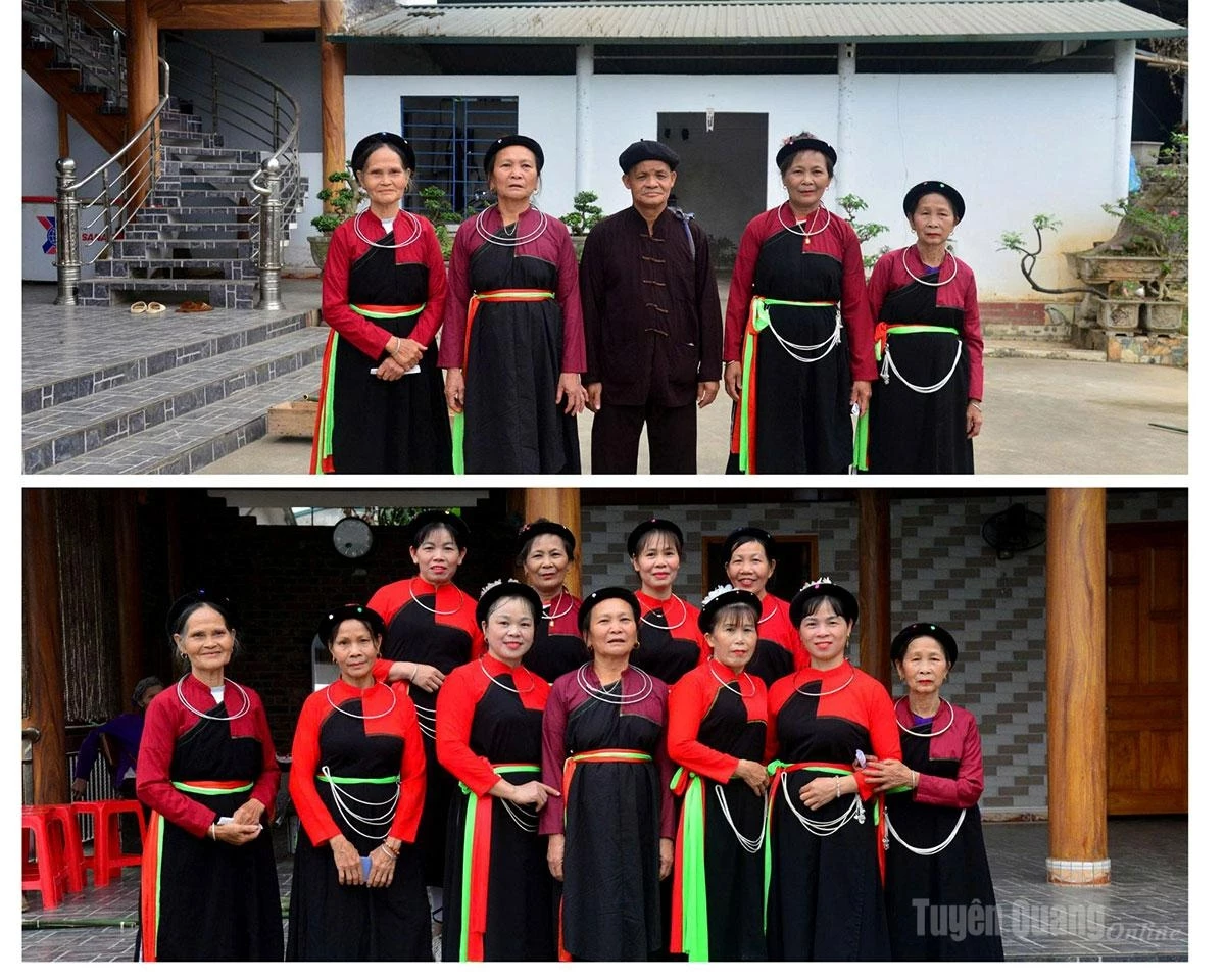 The vibrant traditional costumes of the Cao Lan people attract visitors eager to experience local culture.