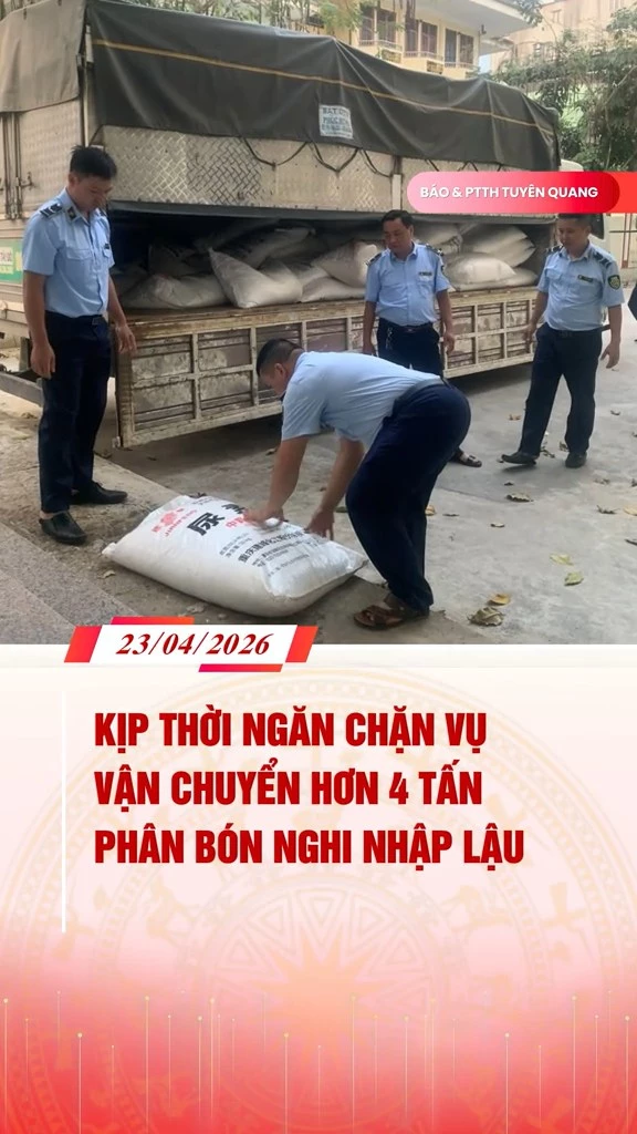 Ngăn chặn kịp thời vụ vận chuyển hơn 4 tấn ph&acirc;n b&oacute;n nghi nhập lậu