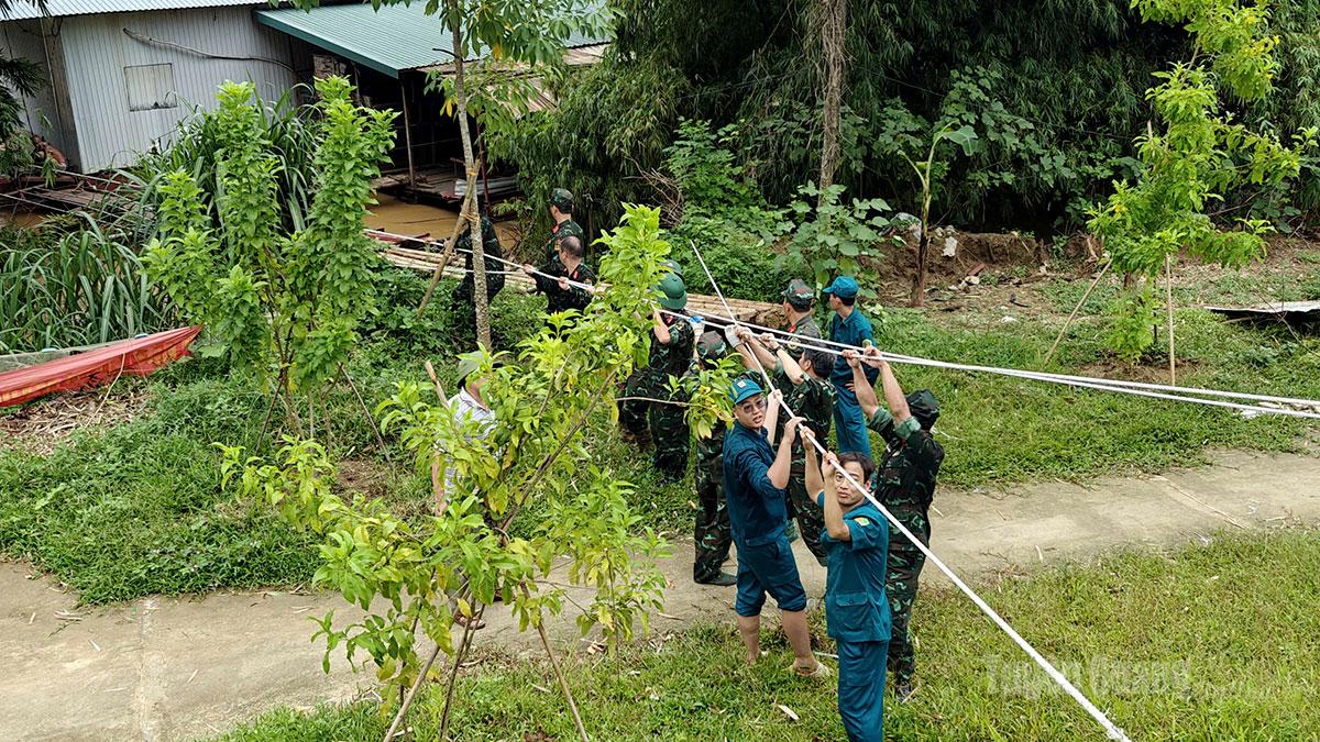 Xác định công tác phòng, chống thiên tai là nhiệm vụ của cả hệ thống Chính trị và toàn thể Nhân dân.