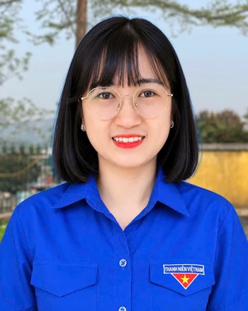 Đồng chí Nguyễn Mai Phương, Phó Chủ tịch Ủy ban MTTQ, Bí thư Đoàn xã Phù Lưu