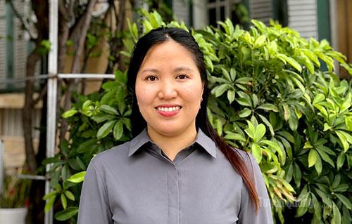 Chị Ma Thị Mơ, Chủ tịch 
Công đoàn cơ sở Công ty TNHH 
Tai Shing.