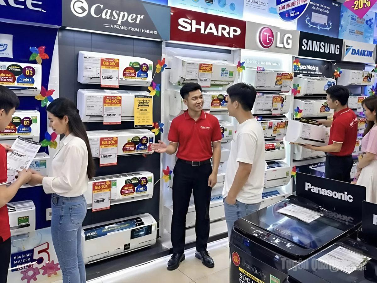 Thị trường điện lạnh năm nay khá đa dạng
về mẫu mã với nhiều phân khúc giá khác nhau.