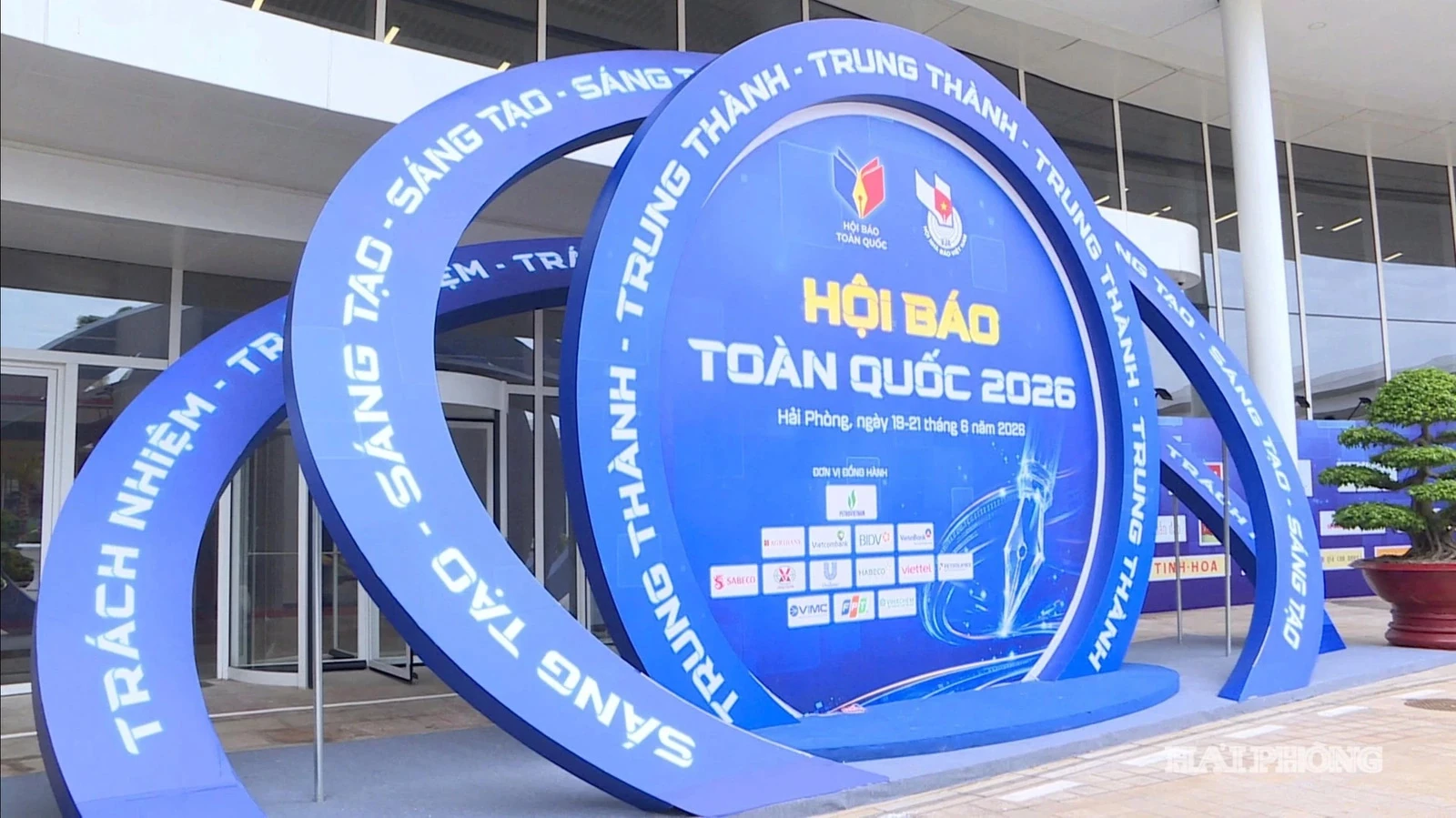 Hội Báo toàn quốc là “ngày hội lớn” của những người làm báo Việt Nam. (Ảnh: Báo và PTTH Hải Phòng)