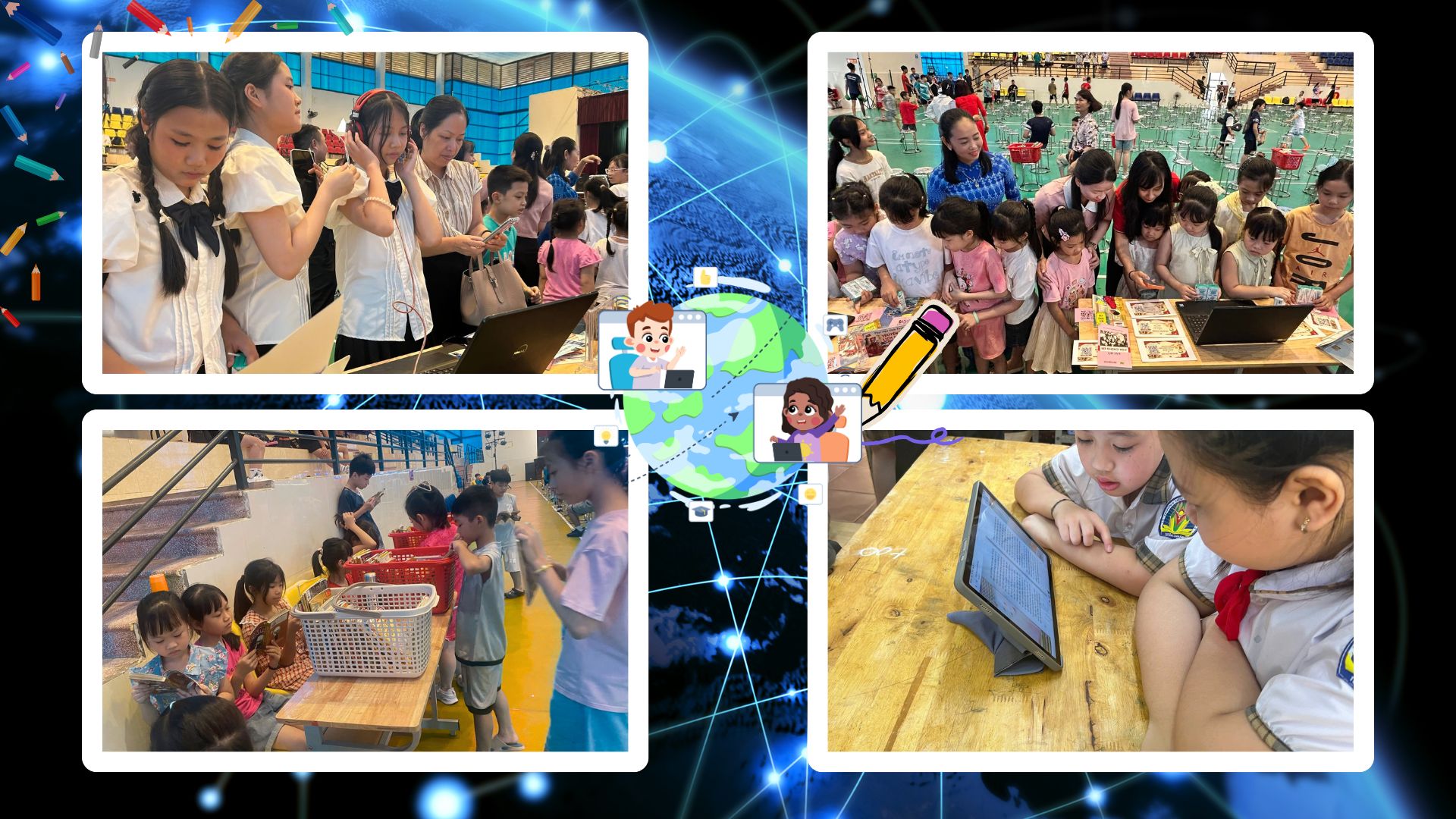 Thư viện tỉnh mang đến cho thiếu nhi một m&ugrave;a h&egrave; bổ &iacute;ch với c&aacute;c đầu s&aacute;ch truyền thống v&agrave; s&aacute;ch điện tử.