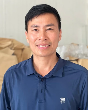 Anh Trần Văn Thắng, Giám đốc Hợp tác xã Minh Thắng, xã Sơn Thủy