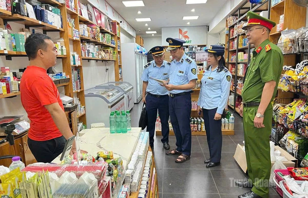 Authorities inspect business establishments across the province.