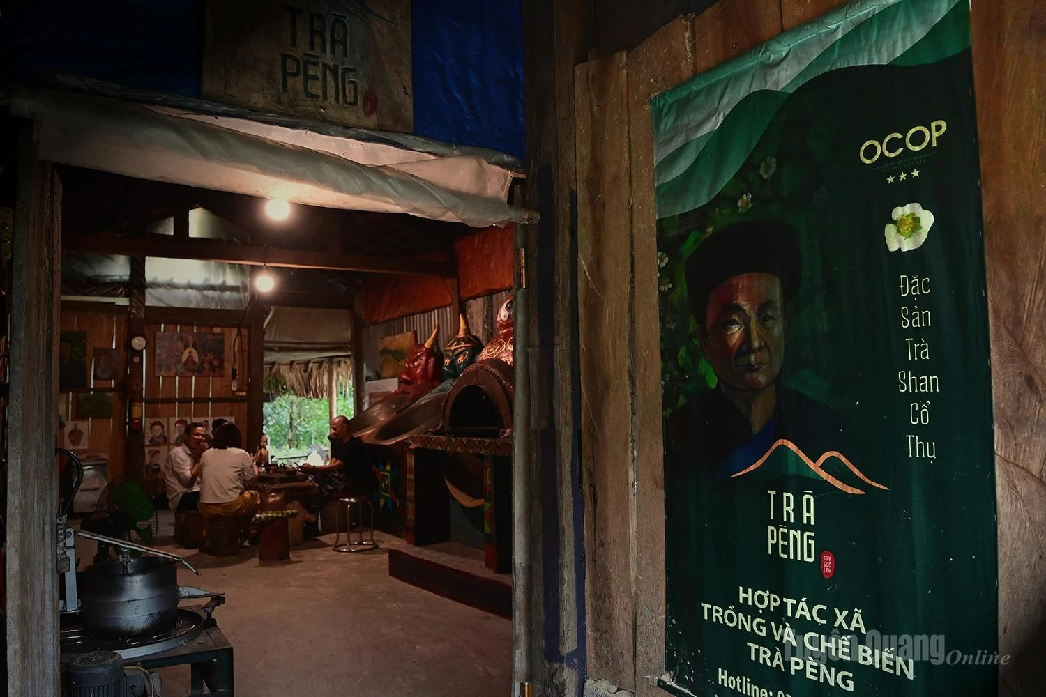 The “Tra Peng” brand has been developed with the support of two travelers from Hanoi.
