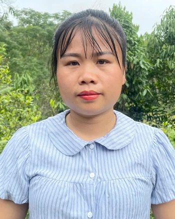 Chị Nông Thị Xuyên, thôn Chàng Thẳm, xã Bằng Lang