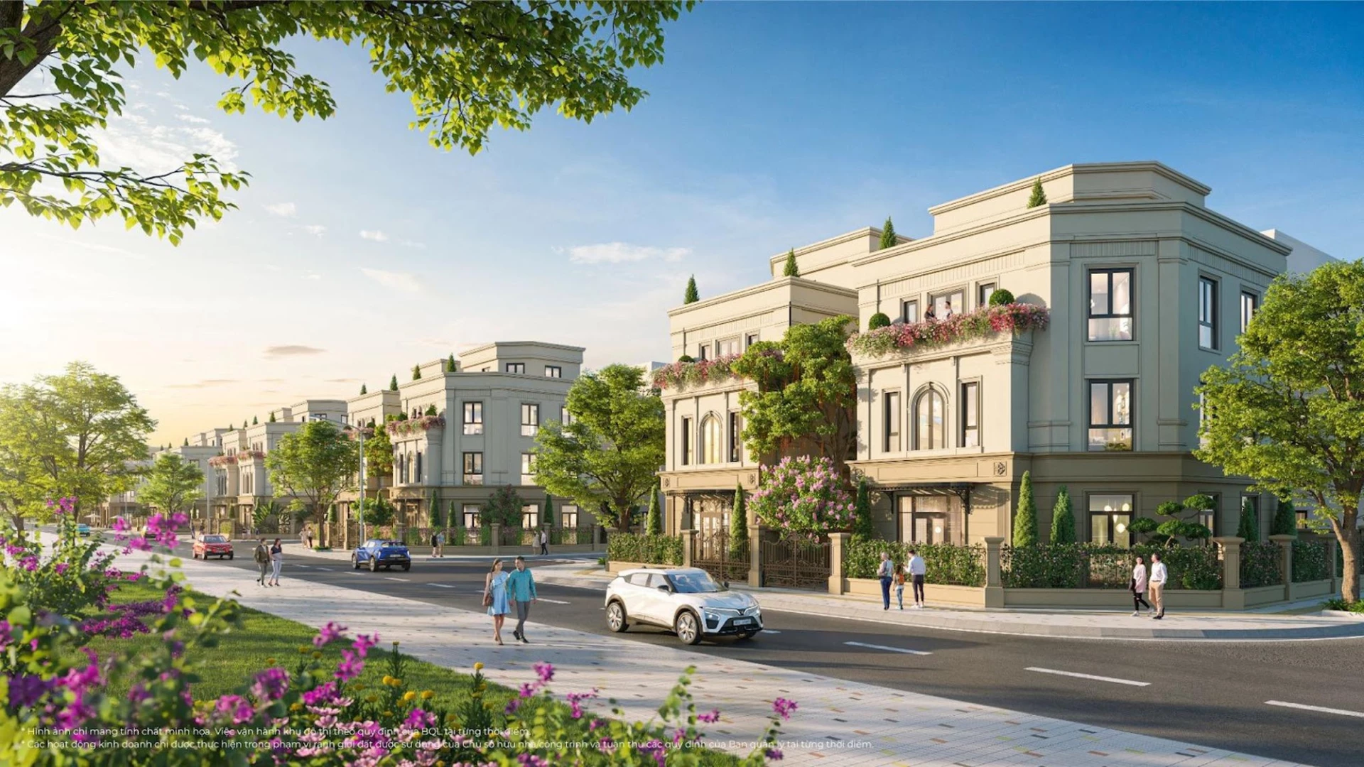 Minh họa biệt thự Vinhomes SaiGon Park