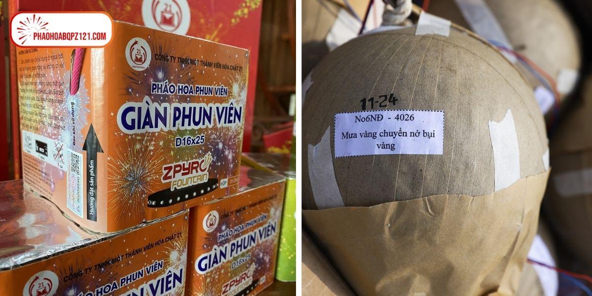 Phân biệt pháo hoa dân dụng và pháo hoa nổ