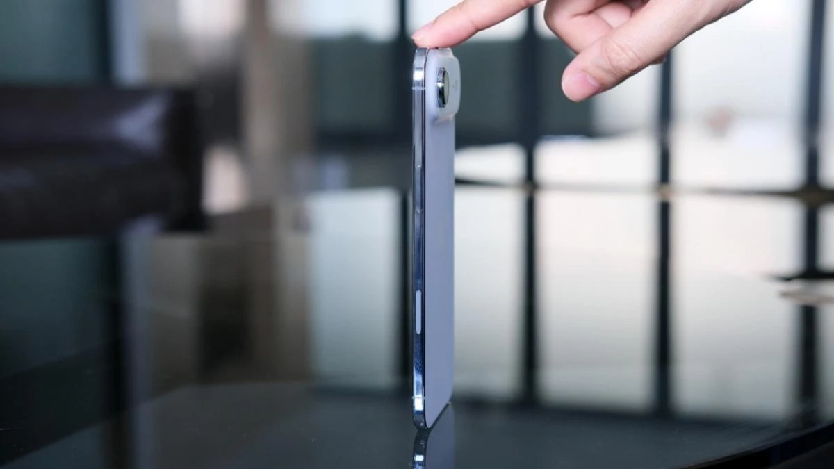 Độ mỏng ấn tượng trên iPhone Air