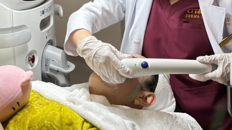 Các bước thực hiện Sofwave nâng cơ mặt tại Citrine Derma Clinic