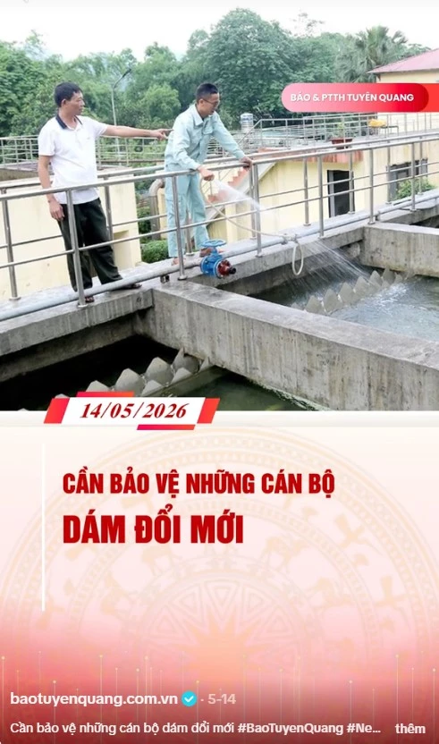 Cần bảo vệ những c&aacute;n bộ d&aacute;m đổi mới