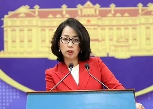 Spokesperson of the Ministry of Foreign Affairs Pham Thu Hang (Photo: VNA)
