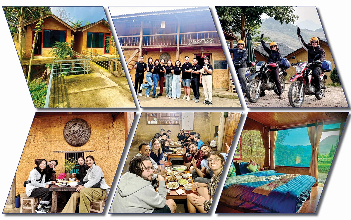 Đa dạng các trải nghiệm tại Mun Homestay.