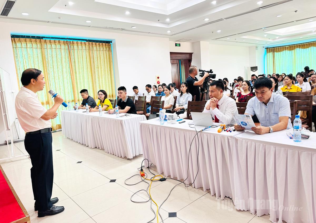 Hiệp hội Doanh nghiệp tỉnh tổ chức hội thảo cập nhật chính sách Thuế mới cho doanh nghiệp.