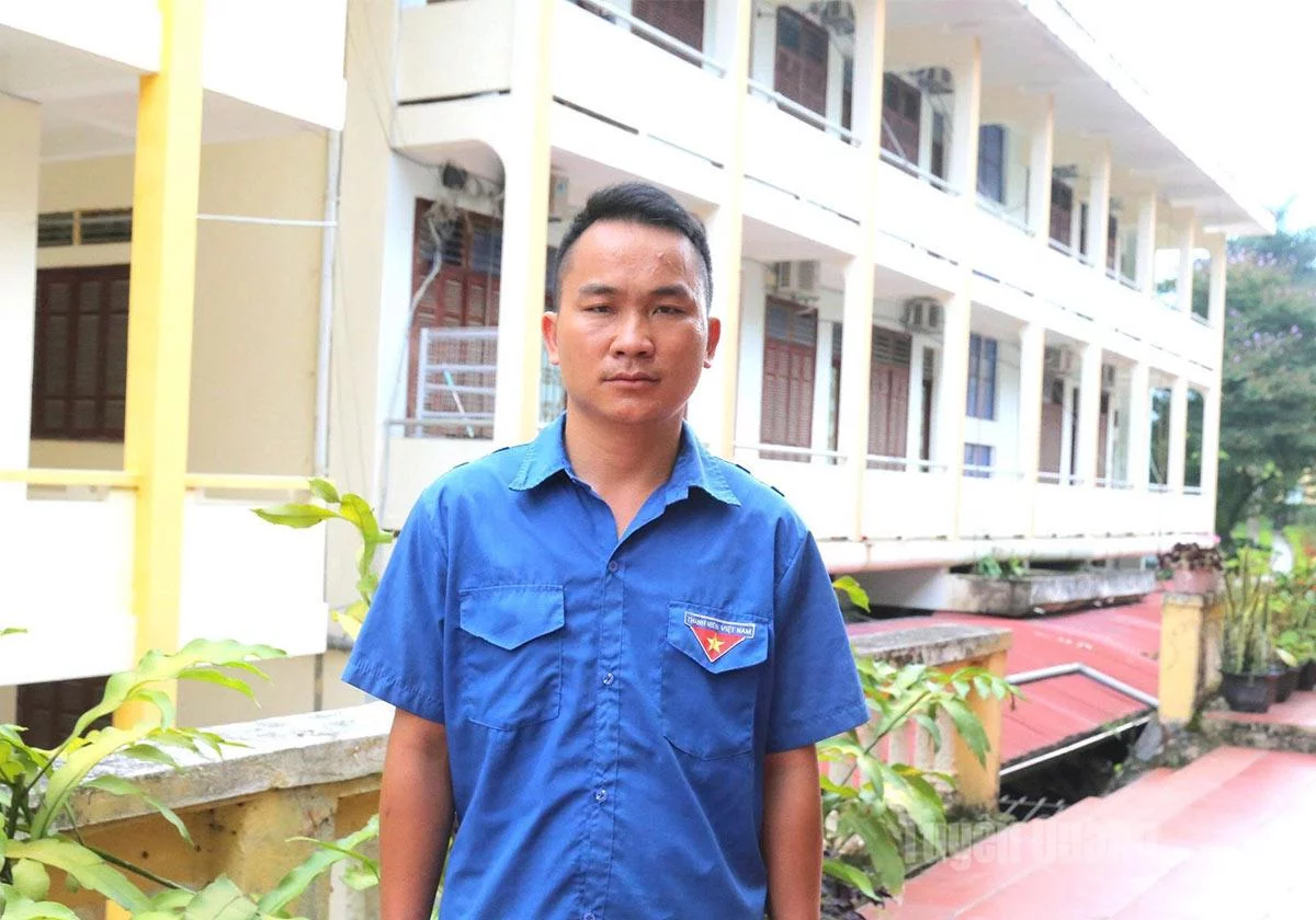 Chân dung anh 
Vàng Seo Páo, Phó Chủ tịch UBMTTQ phụ trách Đoàn thanh niên xã Pà Vầy Sủ.