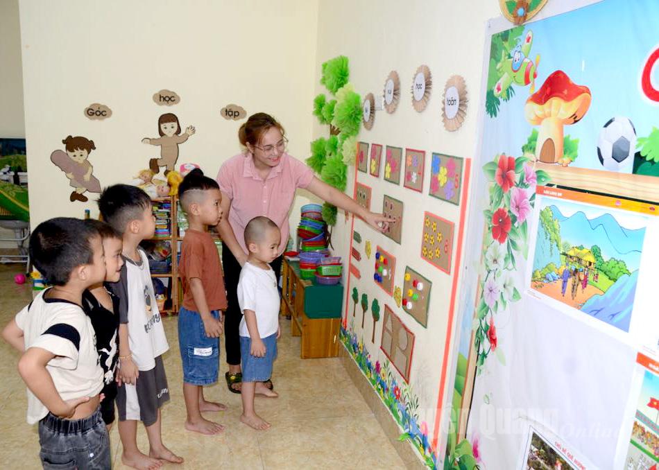 Trường Mầm non xã Bình Xa được Sở Giáo dục và Đào tạo công nhận là trường đạt kiểm định chất lượng giáo dục mức độ 2.