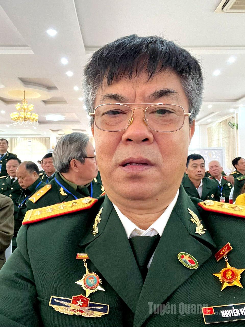 Cựu chiến binh Nguyễn Viết Thành, Giám đốc Công ty TNHH xây dựng và sản xuất Thành Huy, xã Hàm Yên.