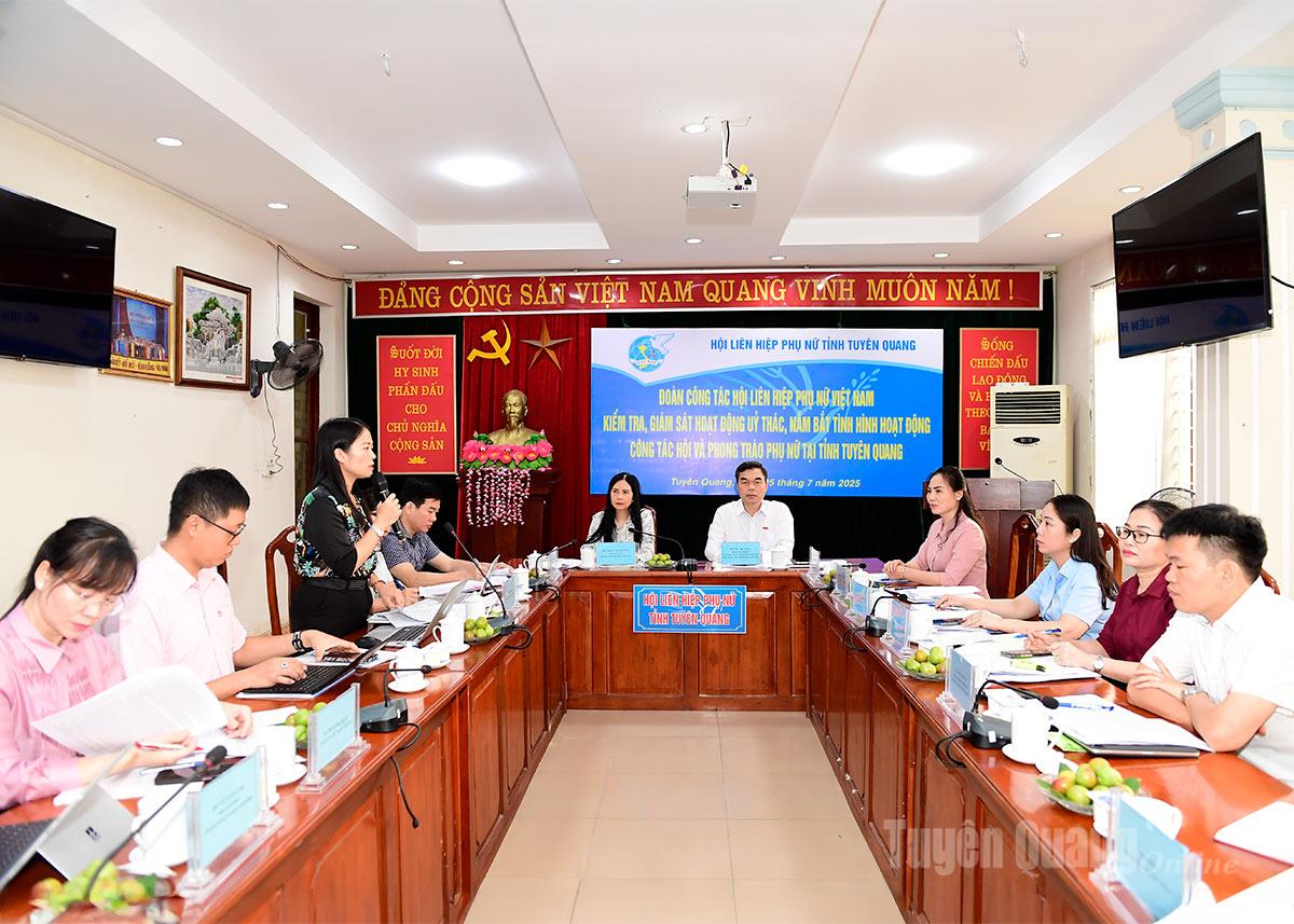 An overview of the working session.