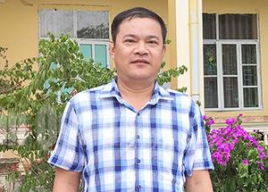 Đồng chí Lê Văn Tú, Chủ tịch UBND xã Hồng Thái