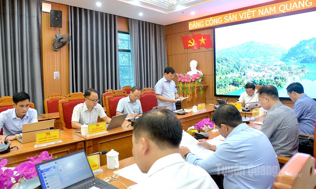 Đảng bộ xã Đường Hồng báo cáo văn kiện Đại hội Đảng bộ xã nhiệm kỳ 2025-2030.