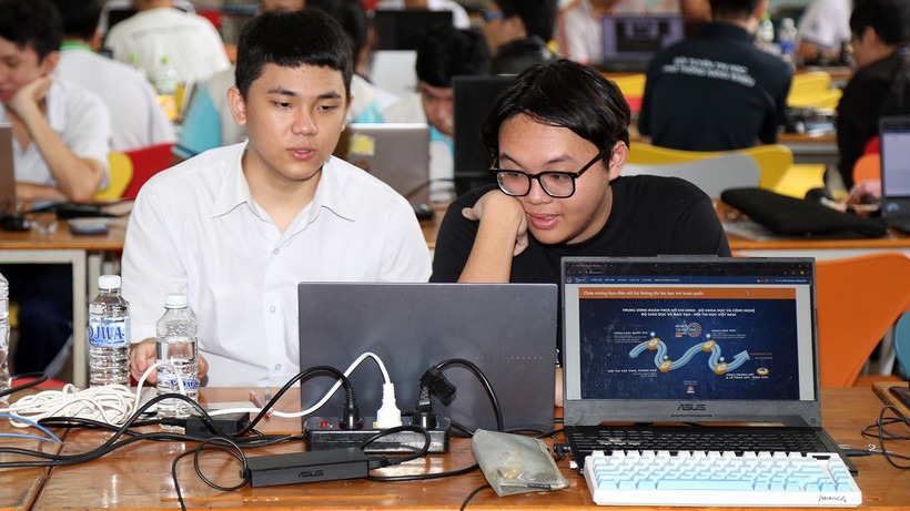 Đông đảo thí sinh khu vực miền nam tranh tài tại Hội thi.