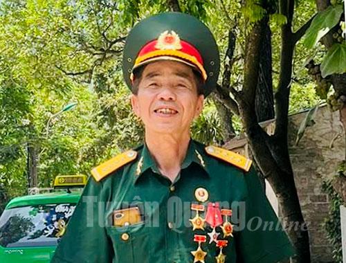Cựu chiến binh Tạ Đức Toán, tổ 5, phường Hà Giang 2.
