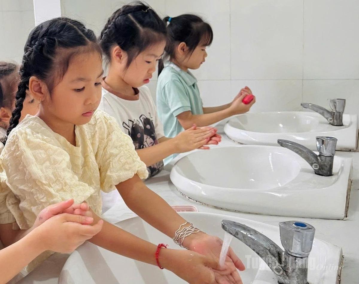 Trẻ được học các kỹ năng sống, tham gia nhiều hoạt động tại Câu lạc bộ hè 2025.