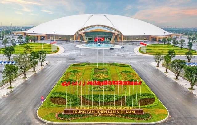 Trung tâm Triển lãm Quốc gia, Cổ Loa, Đông Anh, Hà Nội sẽ diễn ra Triển lãm thành tựu Đất nước nhân dịp kỷ niệm 80 năm Ngày Quốc khánh.