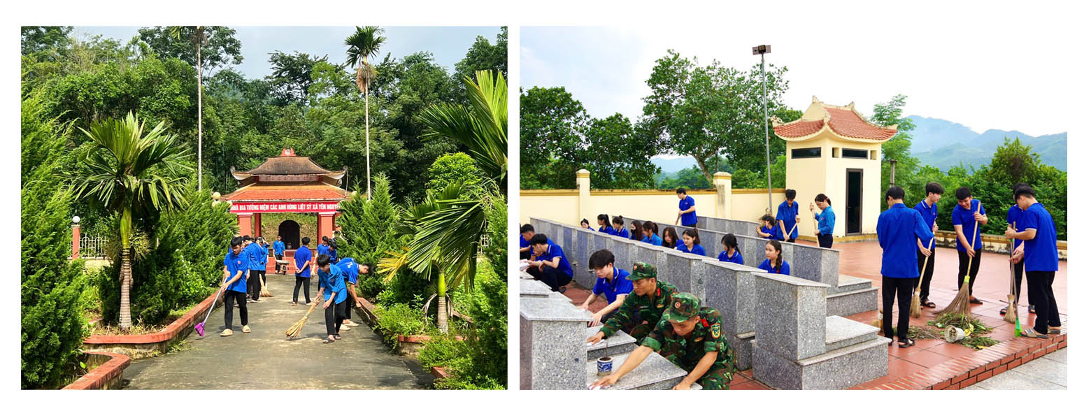 Tuổi trẻ Tuyên Quang tổ chức nhiều hoạt động tri ân.