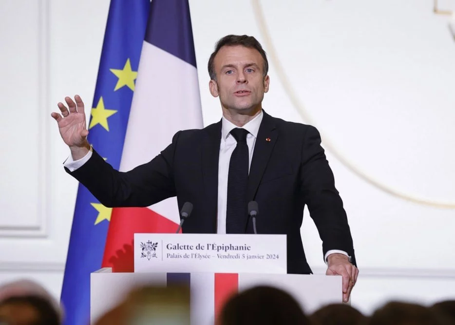 Tổng thống Pháp Emmanuel Macron. Ảnh: TB.
