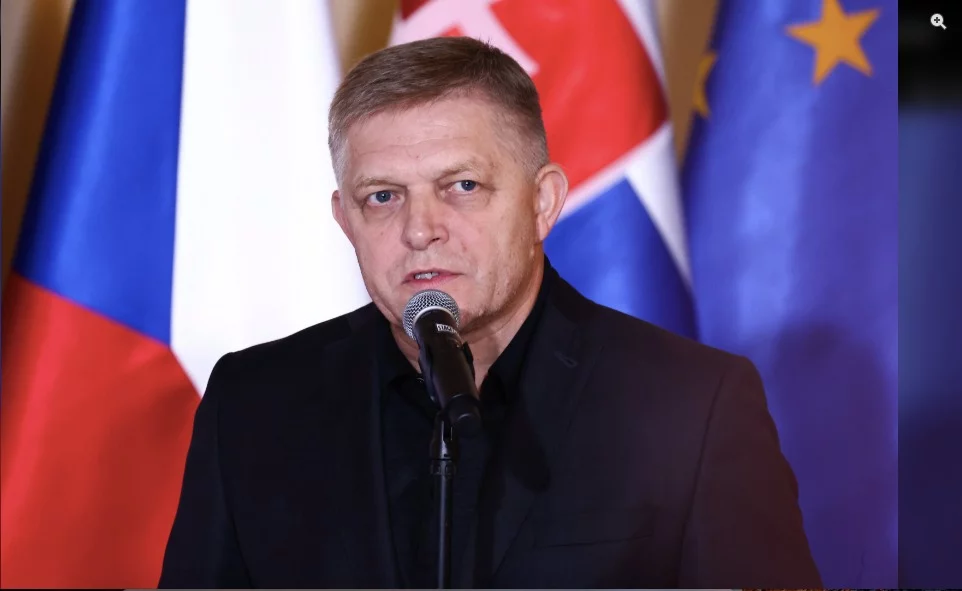 Thủ tướng Slovakia Robert Fico nhiều lần từ chối thông qua gói trừng phạt mới của EU. Ảnh: Getty