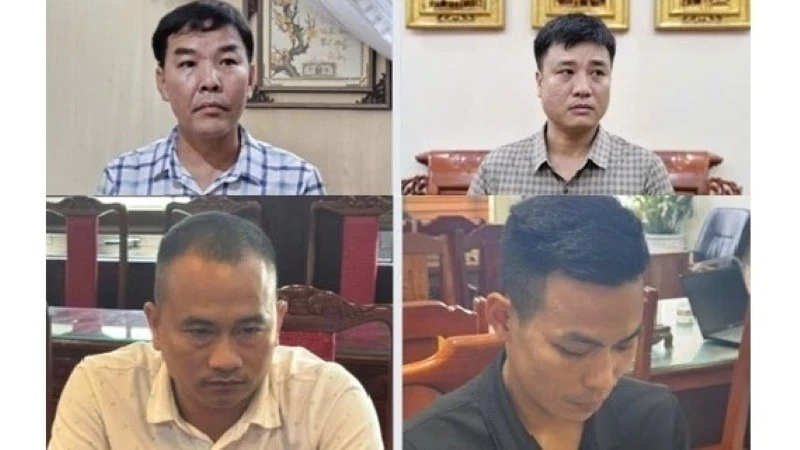 Các đối tượng có liên quan đến đường dây đánh bạc.

