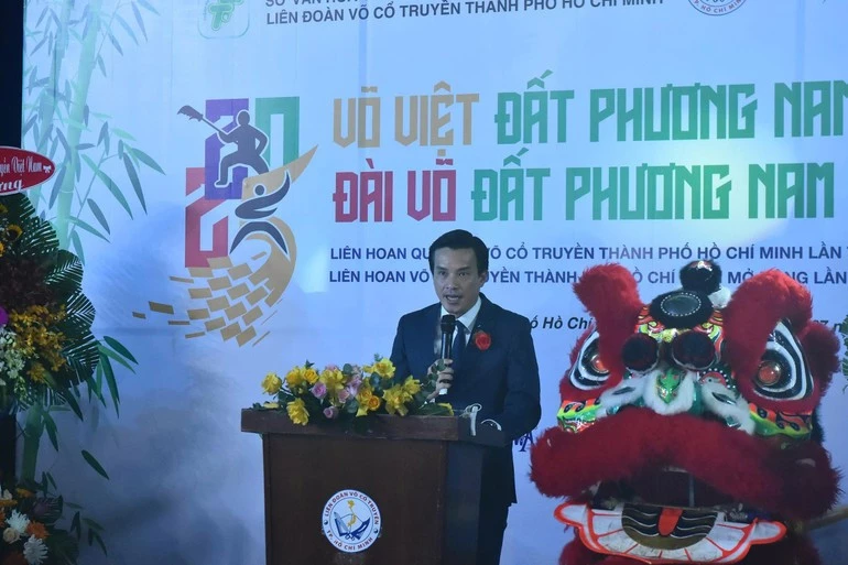 Deputy Director of the Ho Chi Minh City Department of Culture and Sports Nguyen Nam Nhan delivered the opening remarks.