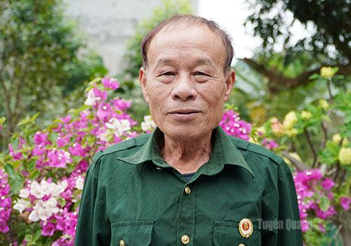 Cựu chiến binh Đỗ Đức Lân.